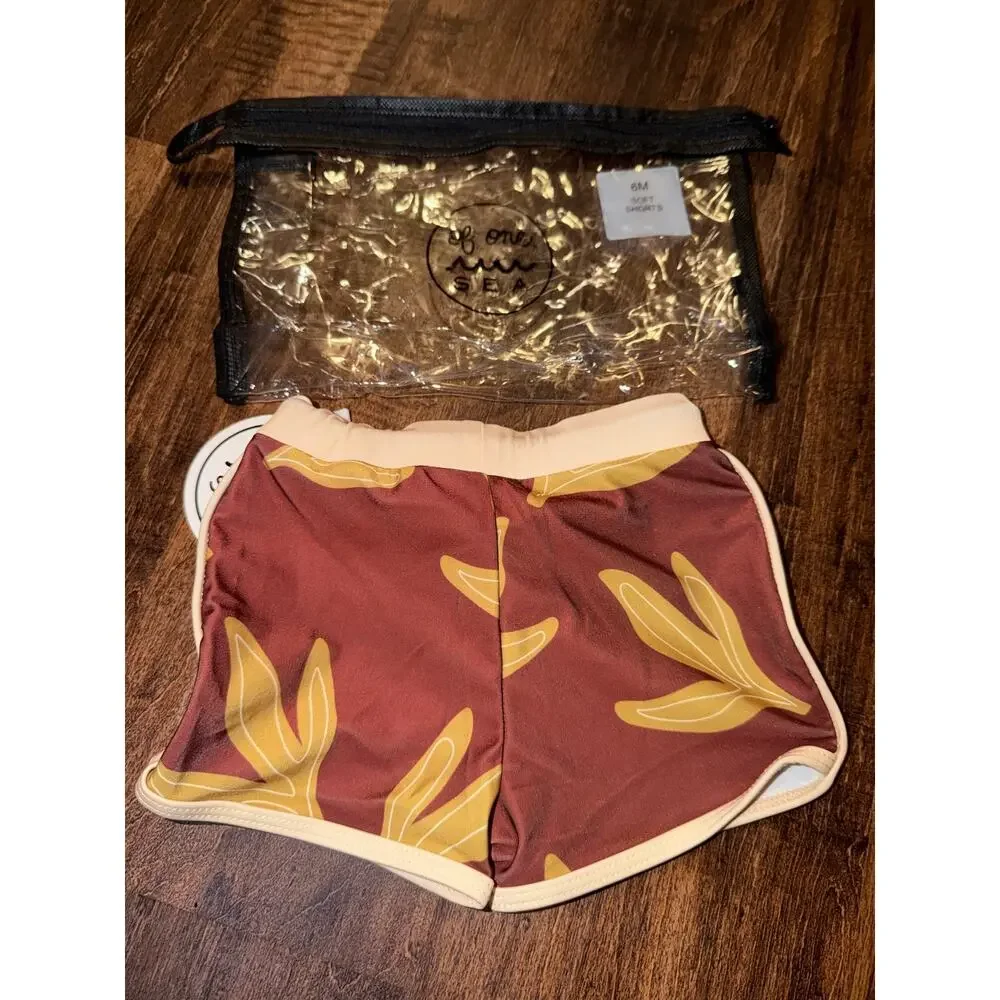 Of One Sea soft swim short boys 6m NEW